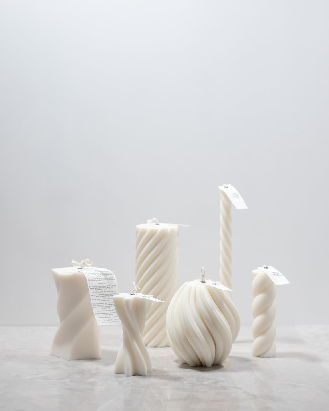 Twist Decorative Candles