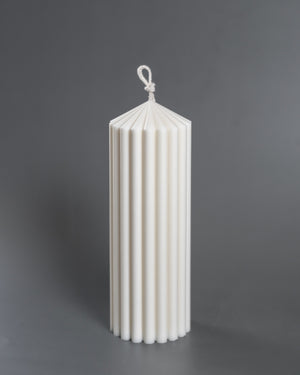 Tall Column Pillar Candle - Brielle
