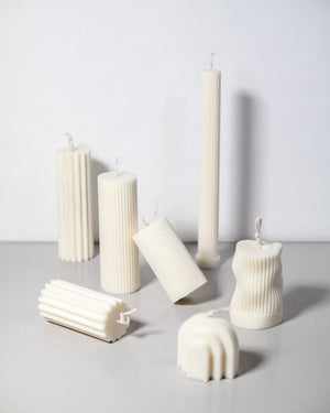 Beatrix Sculptural Candle by Quietude Candles