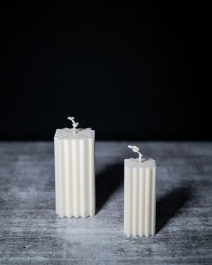 Albert Sculptural Candle by Quietude Candles